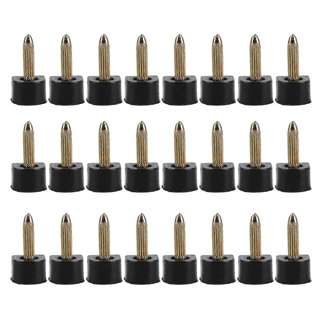Pack of 24 non-slip replacement tips for high heels (9 x 9 mm)