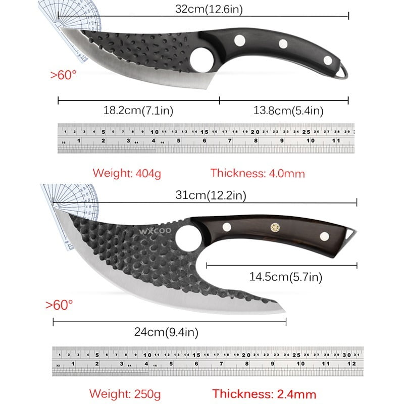 3PCS Professional Stainless Steel Santoku Utility Knife Sharp Multipurpose Knife Chef Knife Cooking Knife Cutting Knife Fruit Knife Kitchen Items Fish Knife for Kitchen Convenience Sashimi Knife