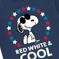 thumbnail image 3 of Peanuts - Red White And Cool - Men's Short Sleeve Graphic T-Shirt, 3 of 6