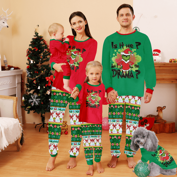 Christmas Pajamas For Family,Pijama Navidad Familiar,Matching Kids ...