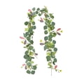 thumbnail image 2 of Clearance Under $5 Boovnll 5.9FT Eucalyptus Garland, Artificial Flower Garland Wreath Vines Green Spring Garland for Home, Farm, Fireplace, Table, Wall, Wedding Arch, Party Decor, Garland, 2 of 6