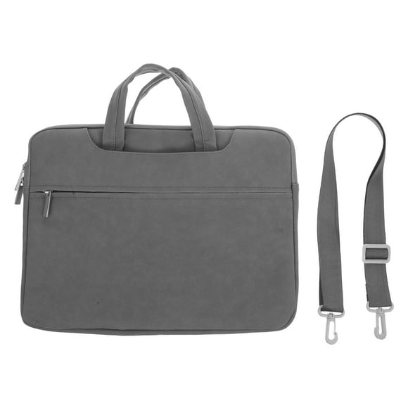 Funda para portátil de 14 pulgadas, de poliuretano, delgada, tipo maletín, con asa, para viajeros y estudiantes Funda protectora para ordenador