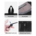 thumbnail image 2 of WANDF Swim Bag Mesh Drawstring Backpack with Wet Pocket for Swimming, Gym, and Workout Gear, 2 of 8