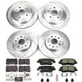 thumbnail image 3 of PowerStop Front and Rear Z23 Evolution Sport Carbon-Fiber Ceramic Brake Pad and Drilled & Slotted Rotor Kit Fits: CADILLAC Select Models K7000, 3 of 10