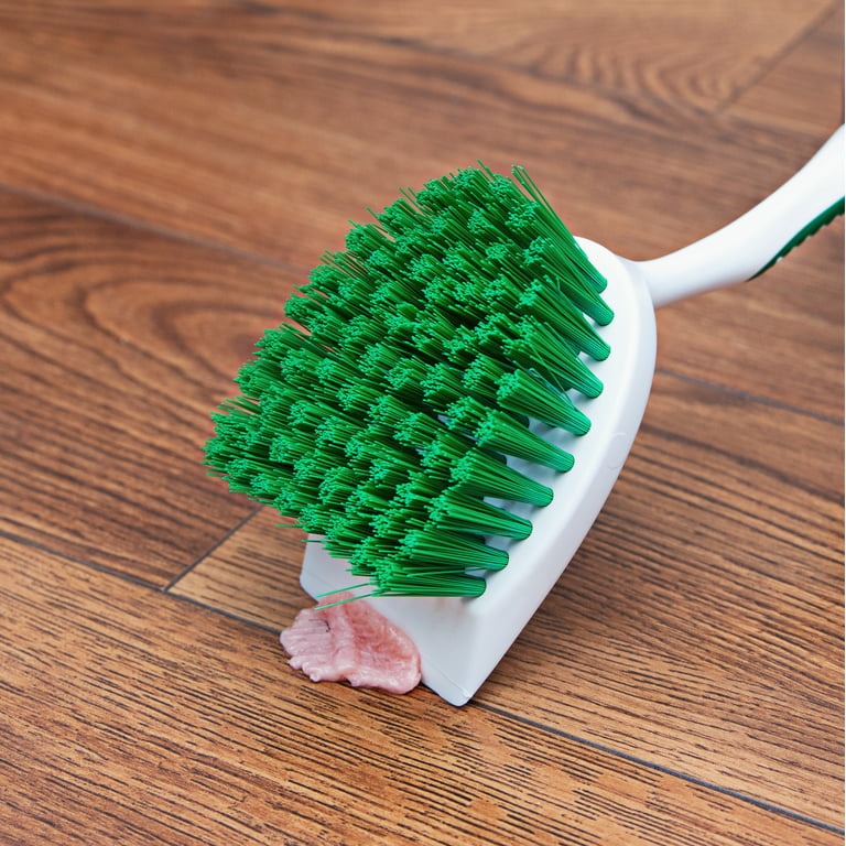Libman No Knees Floor Scrub Brush with Steel Handle 122 - The Home Depot