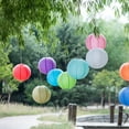 thumbnail image 5 of Chinese Japanese Style Paper Lanterns, Set of 7, 5 of 6