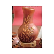House Of Zog Vase Embossed Leaf Candle 9"