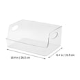 thumbnail image 2 of FOMIYES 2Ud Para En Refrigerador Transparente Con De Gran Capacidad, 2 of 6