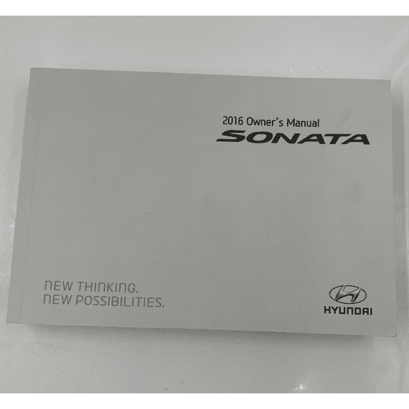 2016 Hyundai Sonata Owners Manual Handbook OEM D02B15030