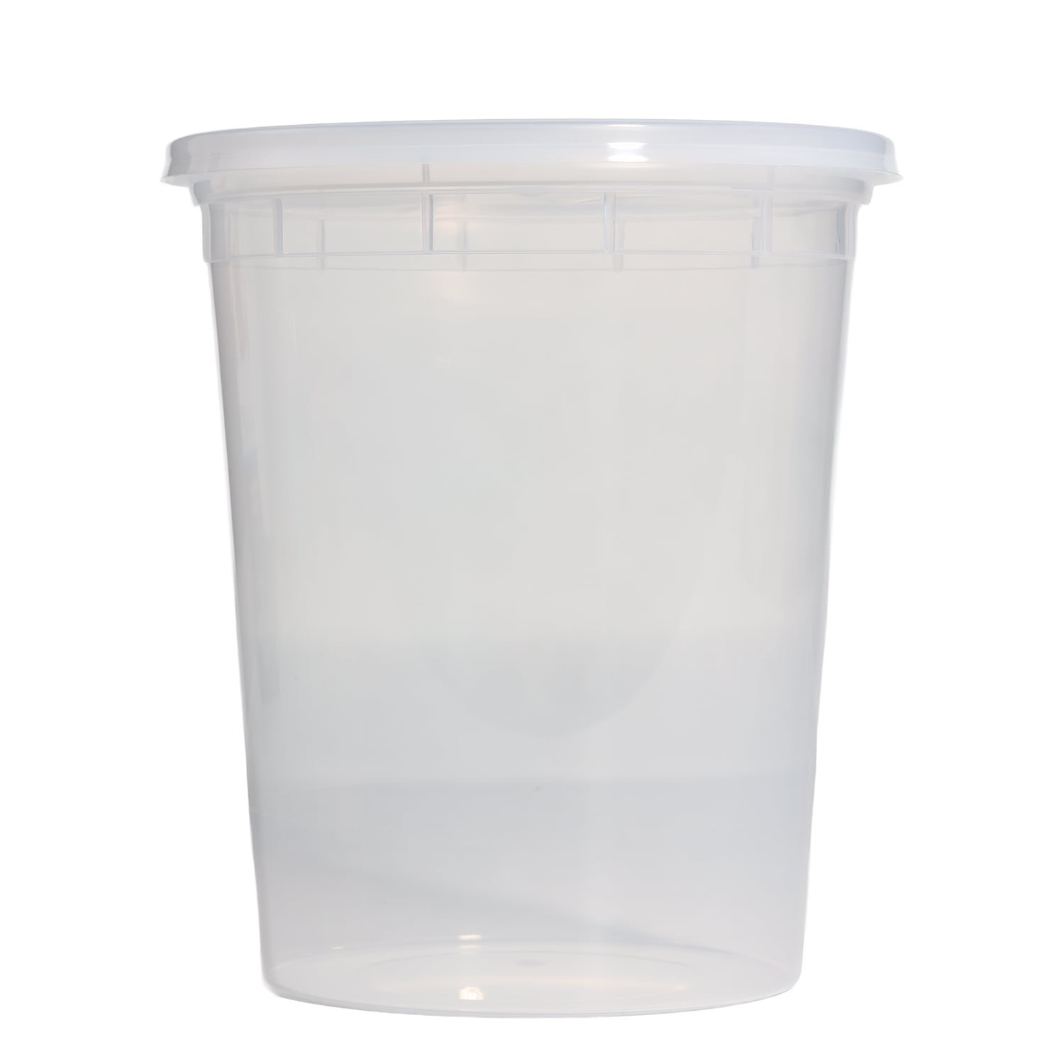 (3 pack) Mainstays 40 Piece 32oz Plastic Deli Container, Ideal Use for Meal Prep and Batch Cooking