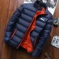 thumbnail image 5 of Chaqueta de algodón con cuello levantado para hombre joven, chaqueta cálida informal de alta calidad, a la moda, para otoño e invierno, novedad de 2024, 5 of 5