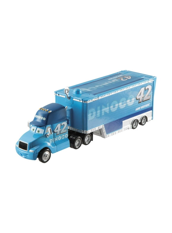 Disney Pixar Cars Haulers, Toy Transporter Trucks with Extendable Ramp (Styles May Vary)