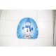 thumbnail image 5 of Juego de 3 fundas y alfombras antideslizantes para asientos de inodoro navideños, juegos de baño navideños para decoraciones navideñas (muñeco de nieve con bufanda azul), 5 of 5