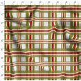 thumbnail image 4 of Soimoi Red polyester Crepe Fabric Gingham Check Print Fabric by Yard 42 Inch Wide, 4 of 5