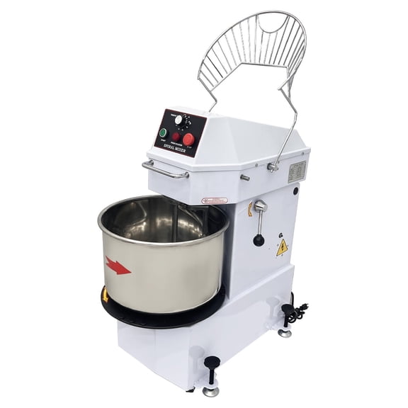 20L Dough Food Mixer Machine Double-Acting Cylinder-Leaving Type Detachable Bucket Commercial 110V