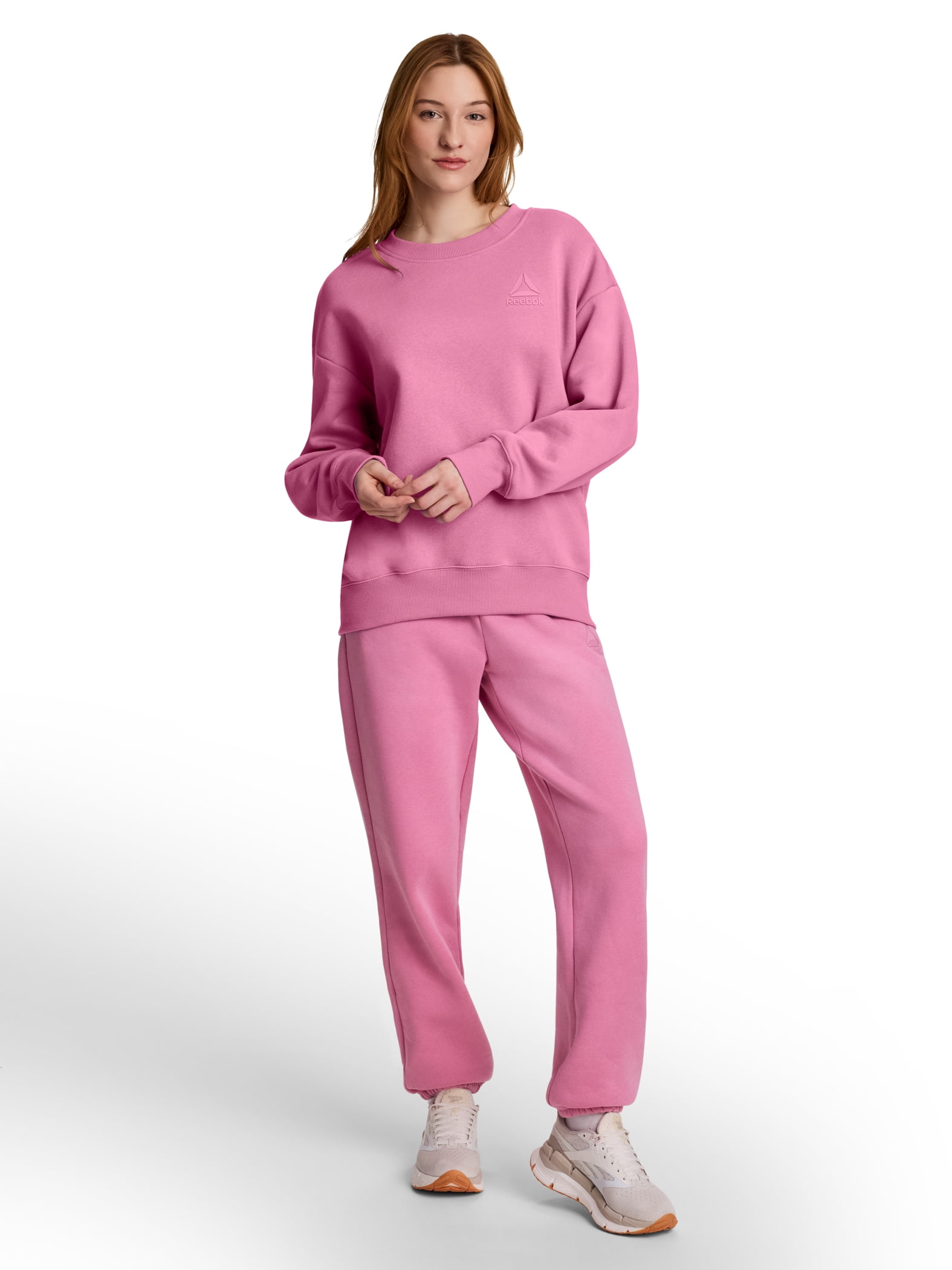Reebok Women's and Women's Plus Weekender Oversized Cinched Hem Jogger, Sizes XS-4X