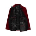 thumbnail image 3 of Kids World Boys' Velvet Blazer Color: red Size: 4, 3 of 4