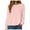 Light Pink, variant on larppty Womens Sweatshirts Crewneck Basic Pullover Sweaters Fall Winter Cute Tops Teen Girls Clothes 2025 (Light Gray, XXL)
