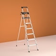 thumbnail image 6 of Cosco 8 ft. Signature Series Aluminum Folding Step Ladder with Leg Lock & Handle, 300 lb. Type IA Duty Rating, 6 of 10