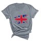 thumbnail image 3 of Fiudx Camisas para Mujer Tops con Estampado de Moda para Mujer, Blusa de Manga Corta, Camisetas Divertidas con Cuello Redondo, 3 of 4