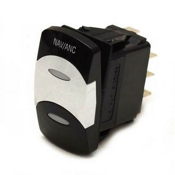 Carling On/Off/On Contura VI Boat Rocker Switch | NAV/ANC 7 Spade 12 V