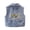 Blue B, variant on Bovxnpu Girls Outwear Jackets Denim Sleeveless Vests Jacket With Bow Pockets Casual Outfits