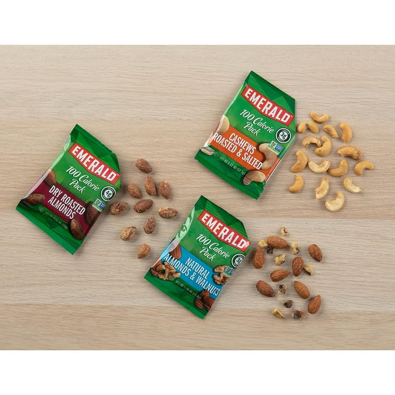 Emerald Nuts, 100 Calorie Variety Pack, 18 CT (Pack of 12