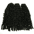 thumbnail image 2 of Eayon Water Curly 100% Crochet Human Hair Extensions 18 inch 150 Strands 180g Burmese Curly Pre-Separated Feather Line Human Crochet Hair Natural Color, 2 of 13