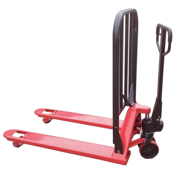 Dayton Pallet Truck, Box Guard, Load Cap 5500 Lb - 24L324