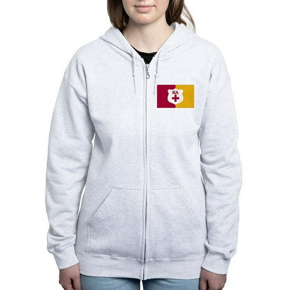 CafePress - Kappa Alpha Order Supplemental Flag Sweatshirt - Women's Zip Hoodie