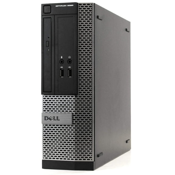Restored Dell OptiPlex 3020 Desktop Tower Computer, Intel Core i5, 8GB RAM, 500GB HD, DVD-ROM, Windows 10, Black (Refurbished)
