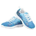 thumbnail image 4 of Pzuqiu Starfish Girls Blue Ocean Sneakers Size 13 Lightweight Running Tennis Shoes Comfy Athletic Walking Shoes Outdoor Sport Shoes, 4 of 5