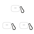 thumbnail image 1 of Funda silicona suave para Linkbuds S WF-LS900N Cover () Blanco, 1 of 8