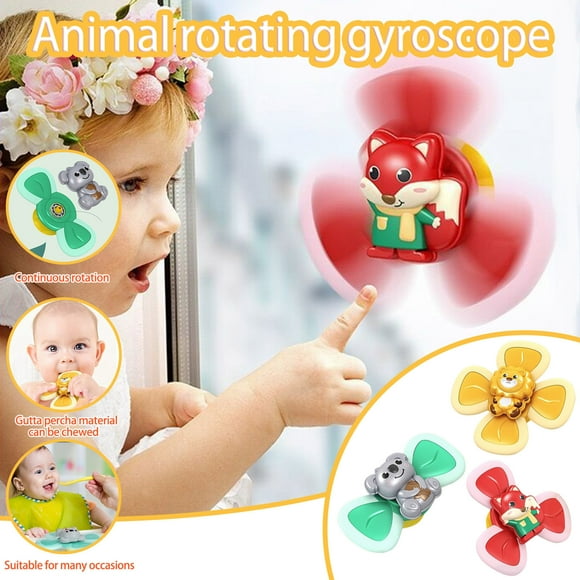 Limited Time Eating Sucker Dining Chair Artifact Children's Toy Rotating Bath Toy Windmill 2025 New