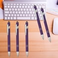 thumbnail image 6 of 12 Pcs Black Ink Ballpoint Pen with Stylus Tip, 1.0 mm Metal Pen Stylus Pen for Touch Screens, 2 in 1 Thank You Pen Gift for Friends, Colleagues, Coworker, Office, Family, 6 of 7