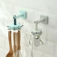 thumbnail image 2 of PENGXIANG 2 Pcs Crochet Rotatif Pliant 360 Degrés Support de Rangement Mural pour Cuisine, 2 of 10