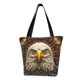 thumbnail image 1 of Balery Vintage Pattern Bald Eagle Bolsa de Hombro con Diseño, Bolsa Grande y Duradera, Bolsa Versátil para Compras, 1 of 6
