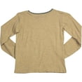 thumbnail image 2 of Dinky Souvenir - Little Girls Long Sleeve Top 31171-5 (sand), 2 of 3