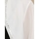 thumbnail image 5 of Inspire Chic Chaqueta de Noche para Mujeres con Adorno de Lentejuelas, Manga 3/4, Abierta, Corto, de Chifón, Blanca M, 5 of 6