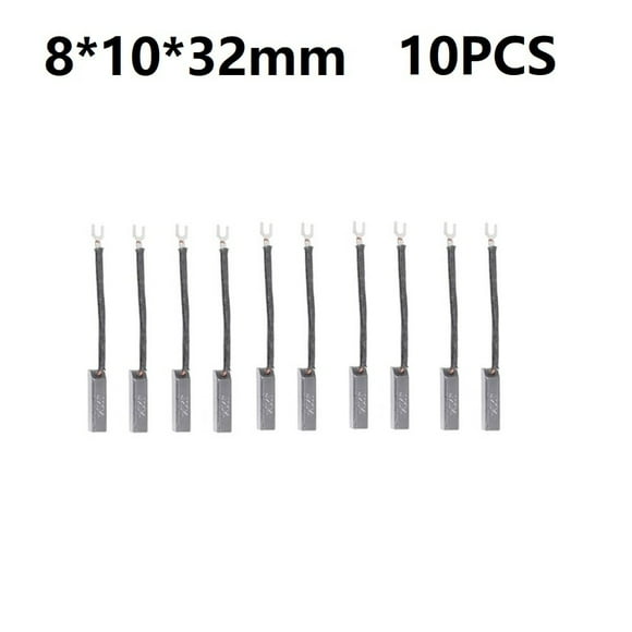 10Pcs J204 diesel Generator Electric Motor Alternator Spare Parts Carbon Brush