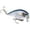 Blue, variant on Strike King KVD 2.5 Wake Bait Pro Gold Hard Bait Lure