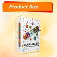 thumbnail image 2 of CYFW Scrambled Dice Word Game, Scrambled Dice Game, Crossword Dice Games, Travel-Friendly Board Games Set, Family Game Nights for 1-5 Players Brain Exercise Party Game, 2 of 7