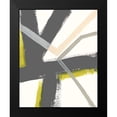 thumbnail image 2 of Vess, June Erica 20x24 Black Modern Framed Museum Art Print Titled - Linear Pulse III, 2 of 5