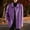 02 Purple, variant on YueHuiYing Womens Pea Coats Classic Notch Lapel Single Breasted Oversized Fall Winter Jackets Outerwear