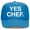 Blue, variant on Yes Chef Trucker Hat | Food Influencer Bear Meme Funny Drinks Cowboy Vintage | Premium Mesh Foam Snapback Hat For Men & Women Unisex