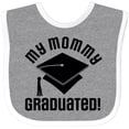 thumbnail image 3 of Inktastic My Mommy Graduated College Graduate Boys or Girls Baby Bib, 3 of 4