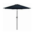 thumbnail image 1 of Open Box Four Seasons Courtyard Rockland 9 Foot Outdoor Patio Market Umbrella, Blue, 1 of 6