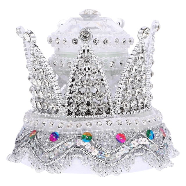 Boîte à Bague en Forme de Couronne Incrustée de Strass, Étui à Bague de Mariage, Boîte à Bague de Luxe