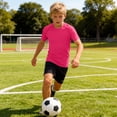 thumbnail image 5 of fatyb Kids Athletic Shirts Short Sleeve Quick Dry Tee Boys Girls Breathable Sports T-Shirts for Running, 5 of 7
