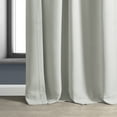 thumbnail image 4 of Half Price Drapes Chalk Off White Bellino Textured Faux Linen Room Darkening Curtains For Bedroom & Living Room Curtains(1 Panel), Curtains 108 Inches Long, 50W X 108L, 4 of 12
